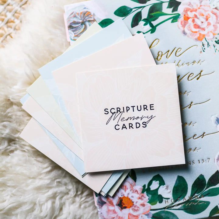 Scripture Memory Cards | Pastel Floral