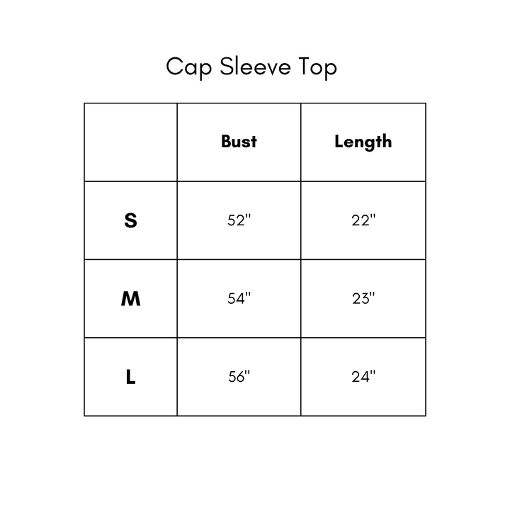 Cap Sleeve Top - Grey