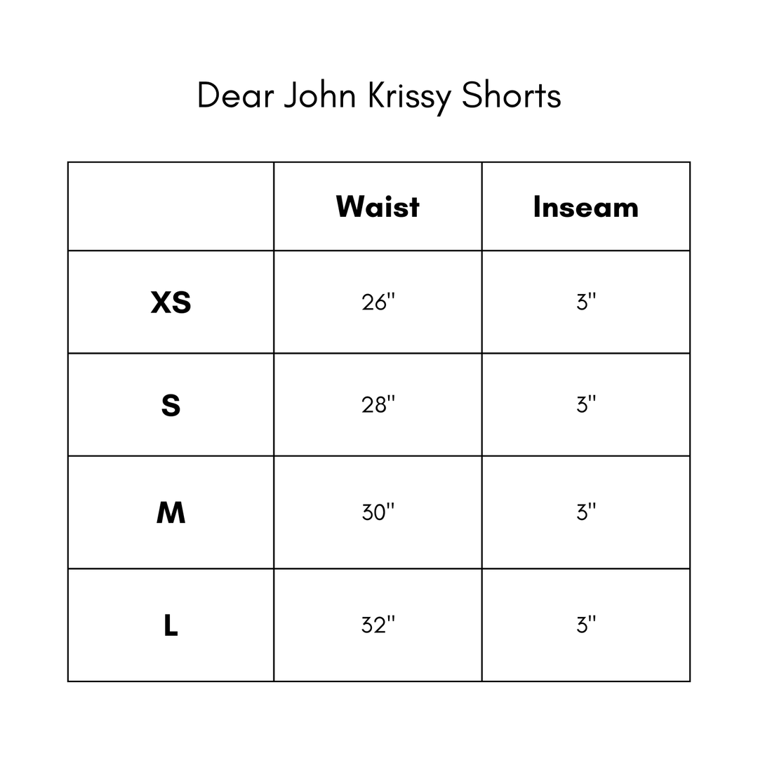 Dear John Krissy Shorts - Black