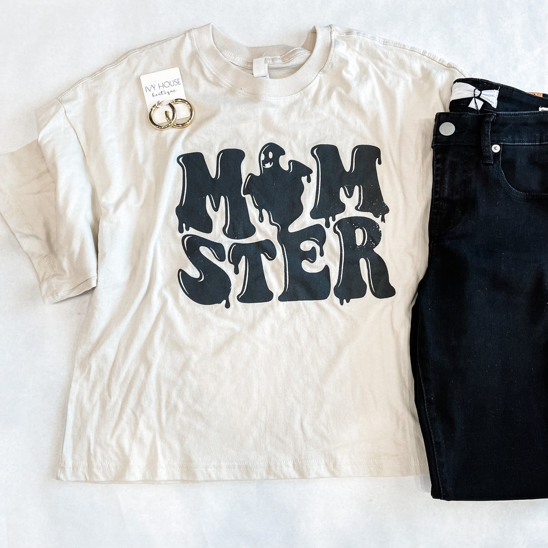 Momster Tee - Stone