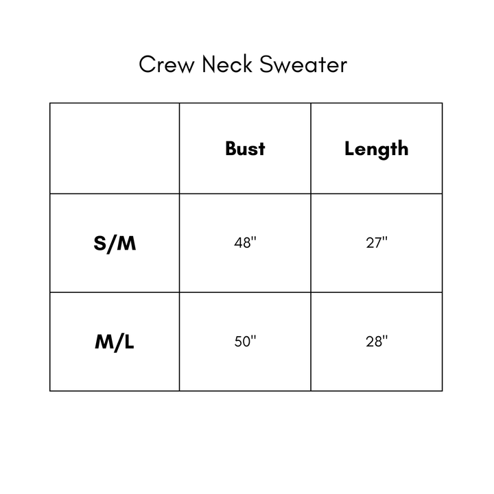 Crew Neck Sweater - Gray