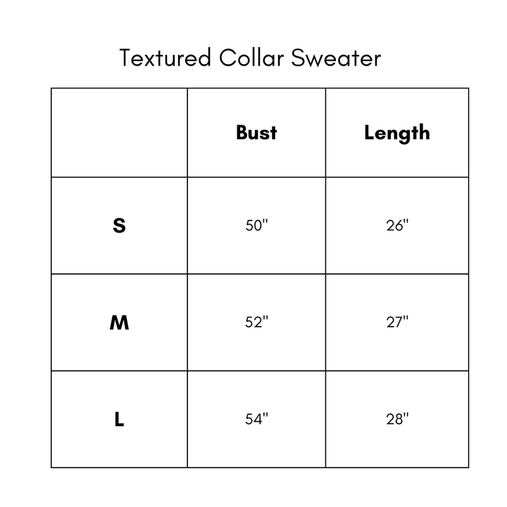 Textured Collared Sweater - Sage