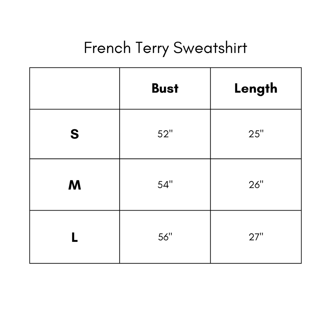 French Terry Sweatshirt - Olive
