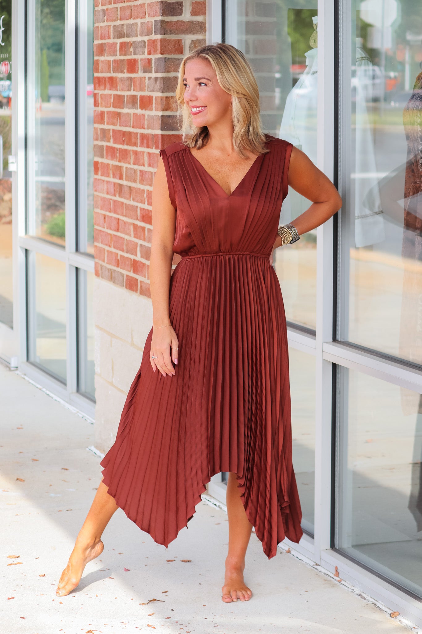 Steve Madden Donna Dress - Cinnamon – Ivy House Boutique