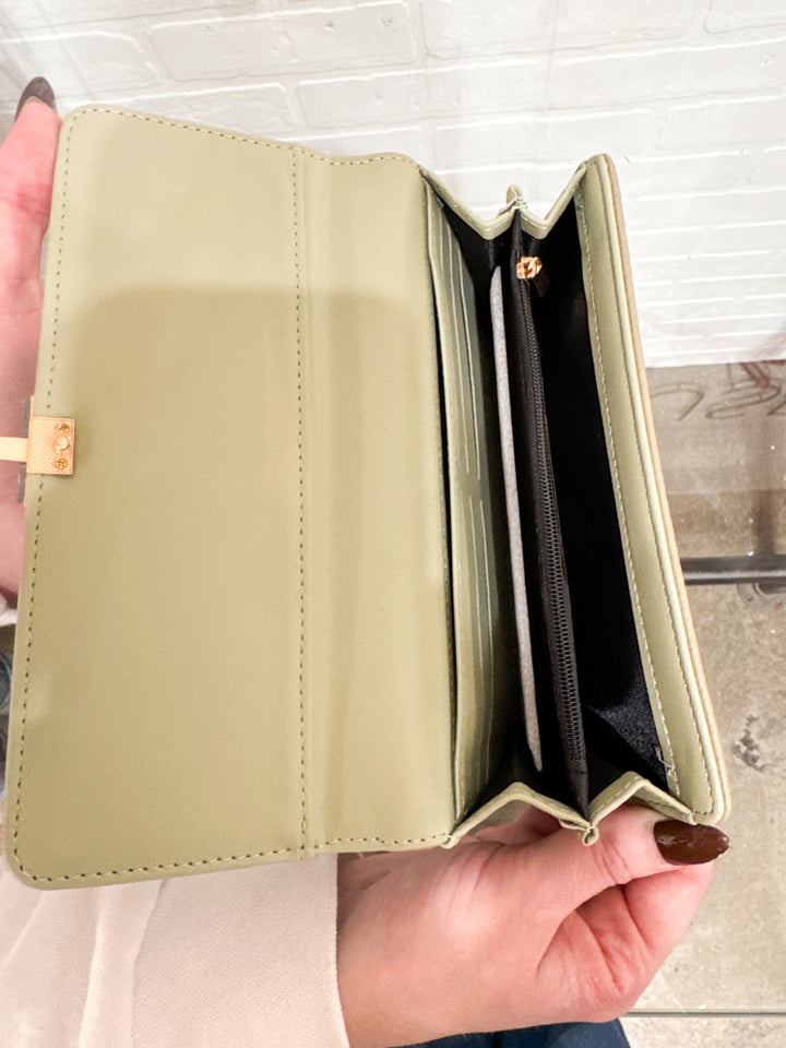 Melissa Large Wallet - Green
