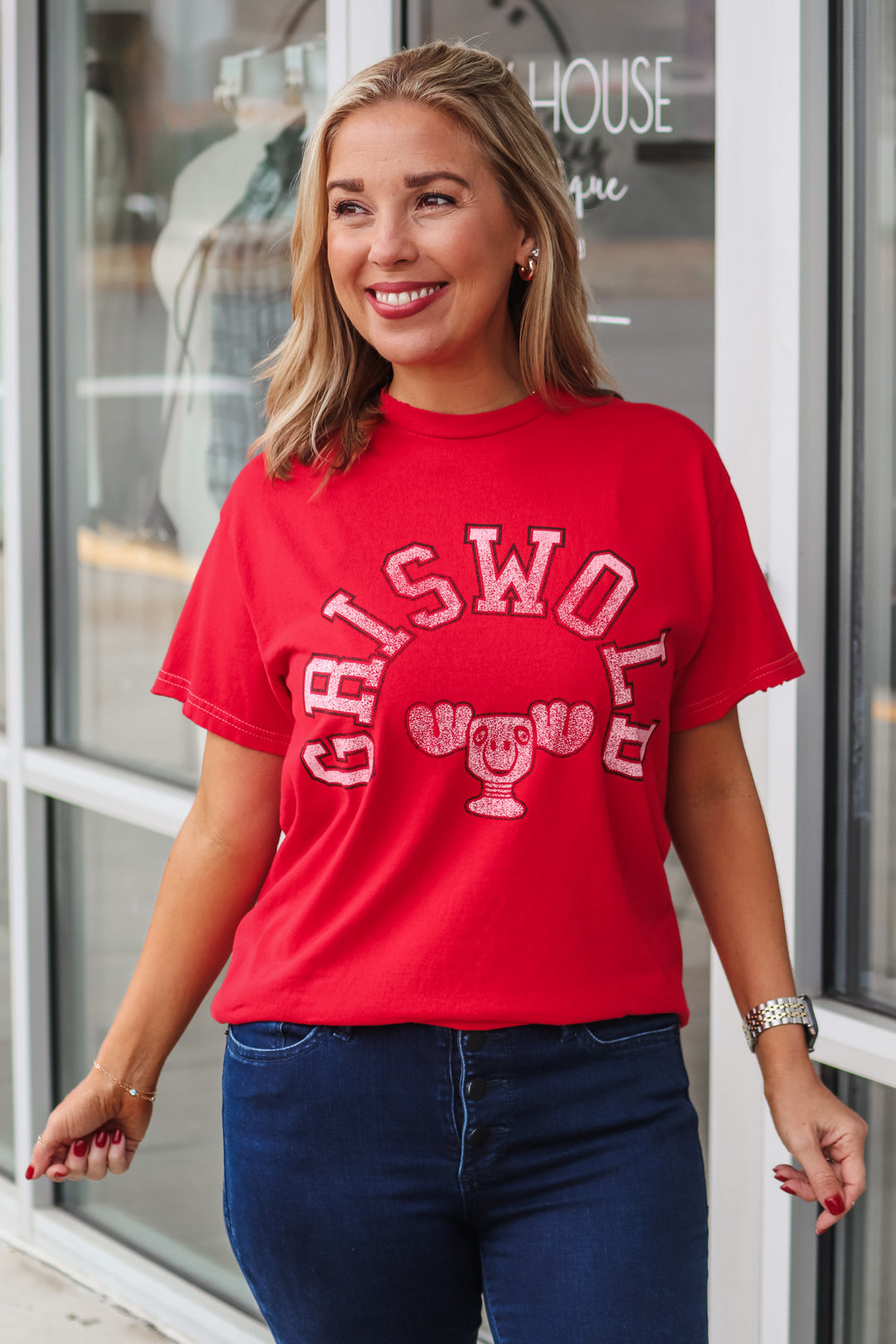 Griswold Graphic Tee - Red