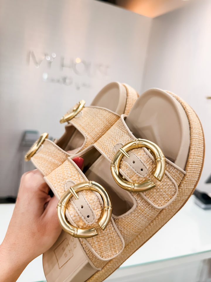 Shu Shop Lori Sandals - Natural