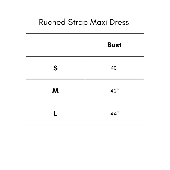 Ruched Strap Maxi Dress - Limoncello