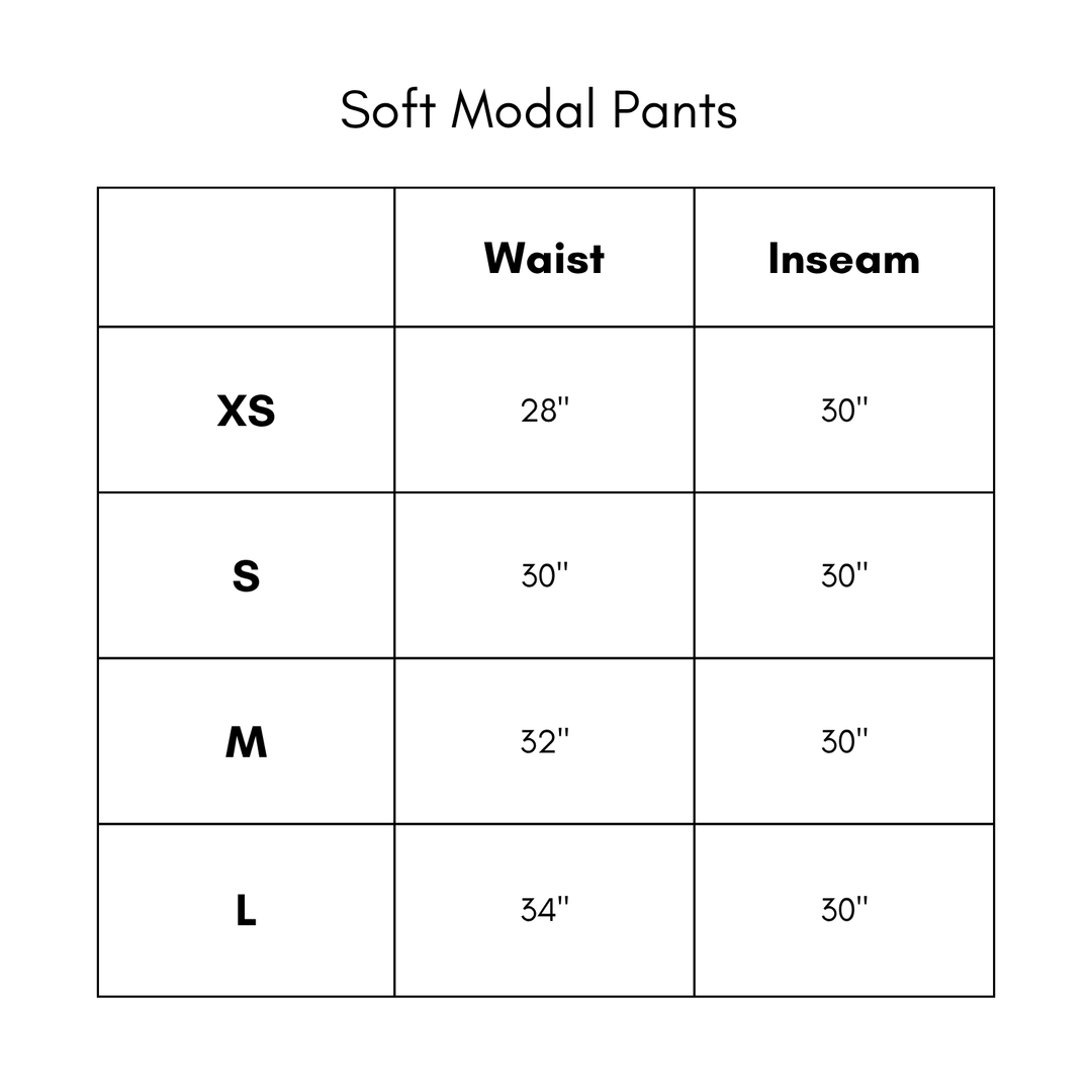 Soft Modal Pants - Espresso