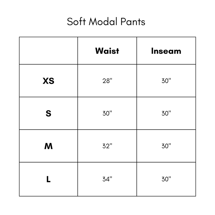 Soft Modal Pants - Rosewood