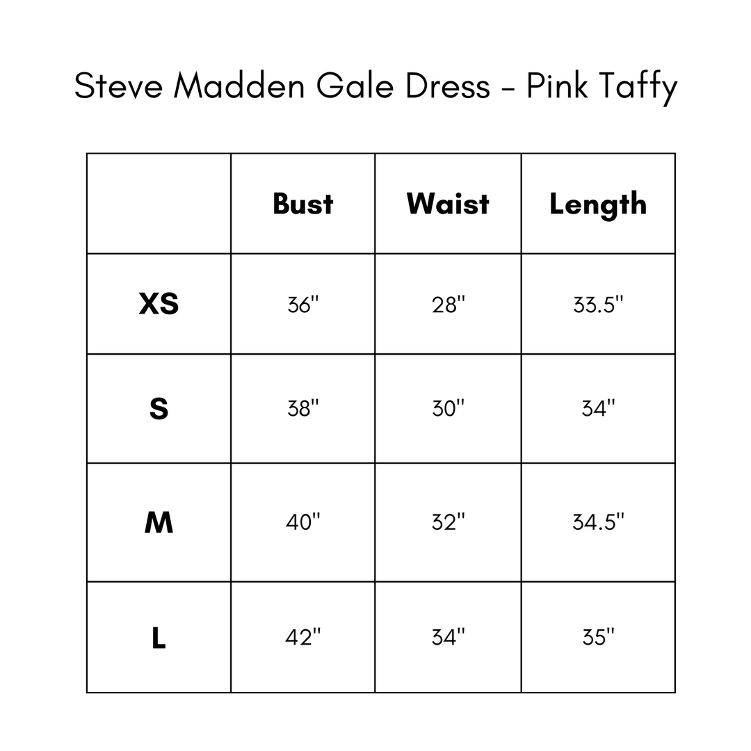 Steve Madden Gale Dress - Pink Taffy