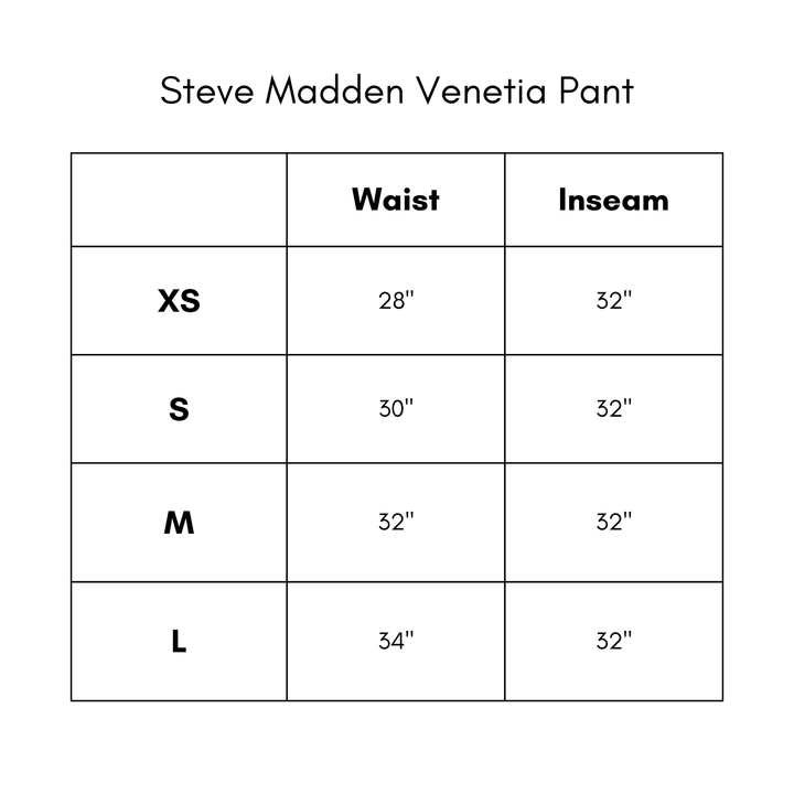Steve Madden Venetia Pant - White