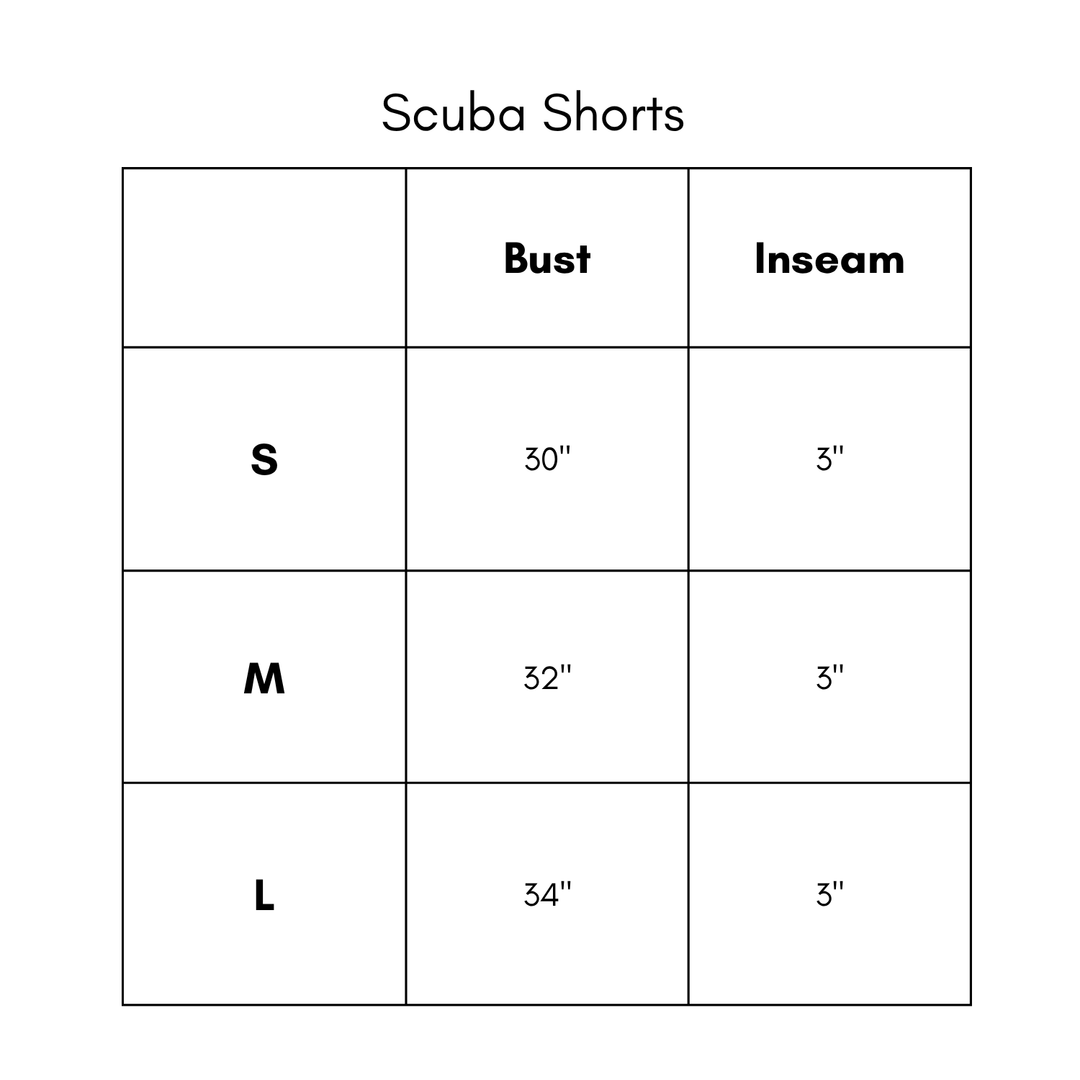 Scuba Shorts - Black