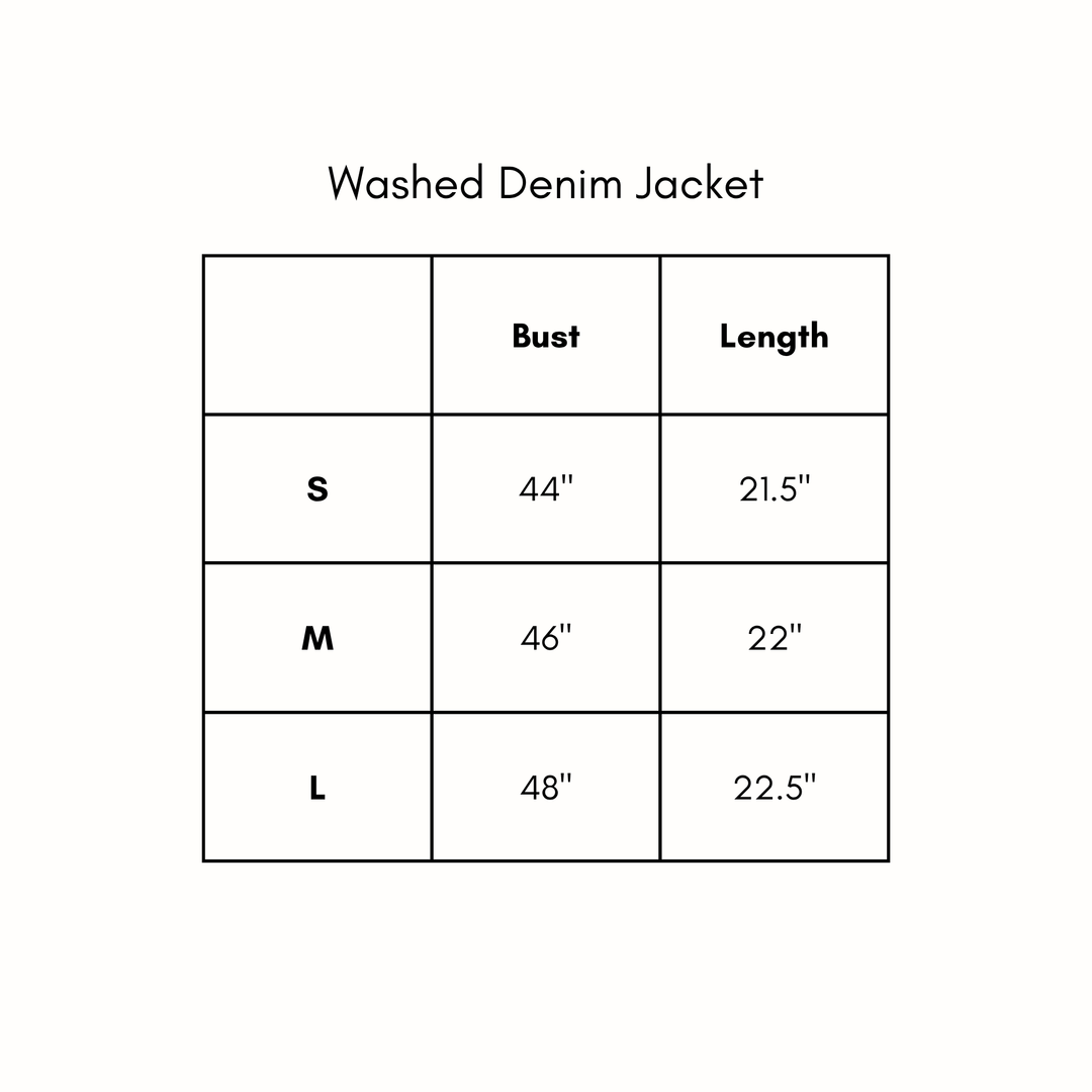 Washed Denim Jacket