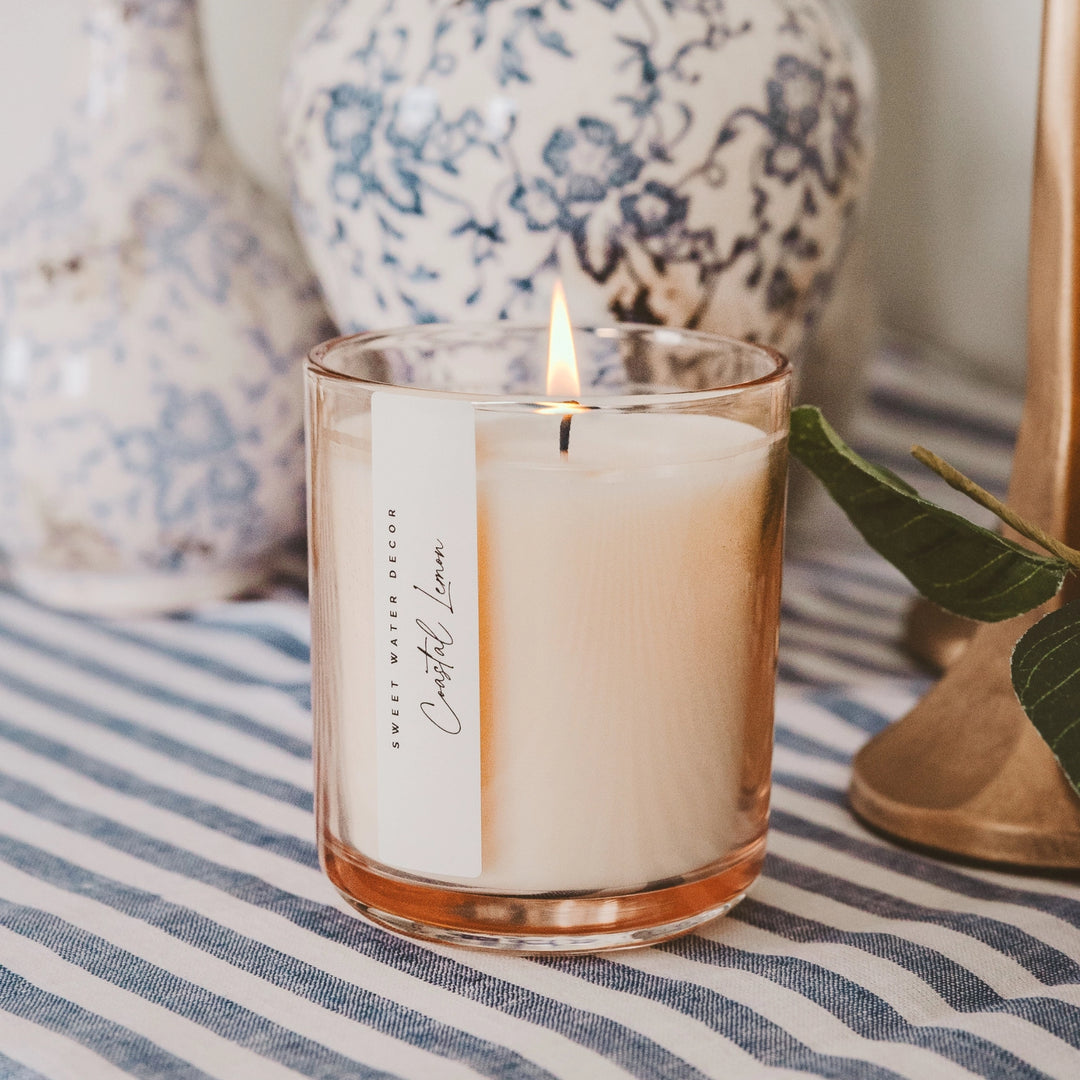 Coastal Lemon 12 oz Candle