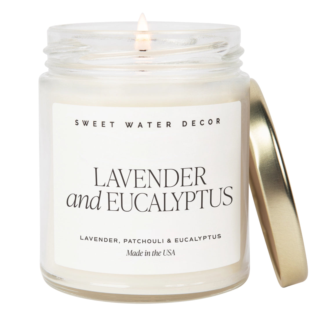 Lavender and Eucalyptus Soy Candle