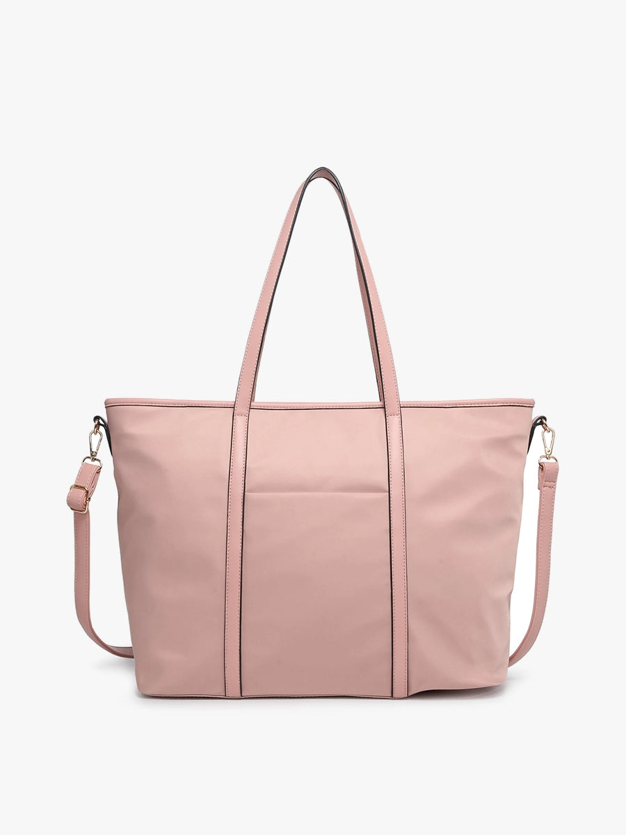 Nylon Tote Bag - Pink