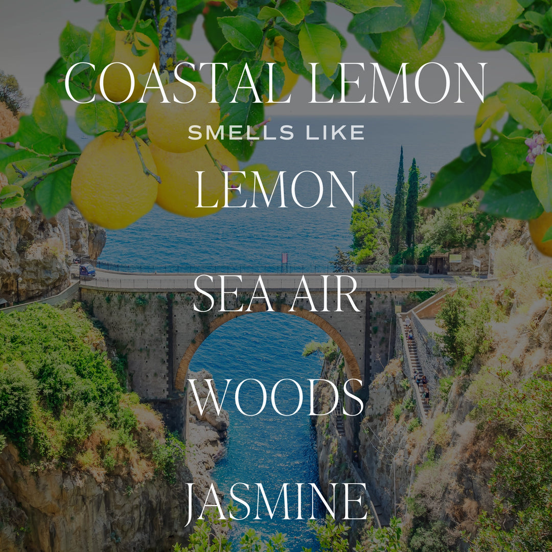 Coastal Lemon 12 oz Candle