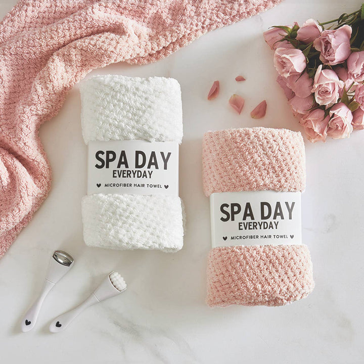 Plush Hair Wrap - Light Blush