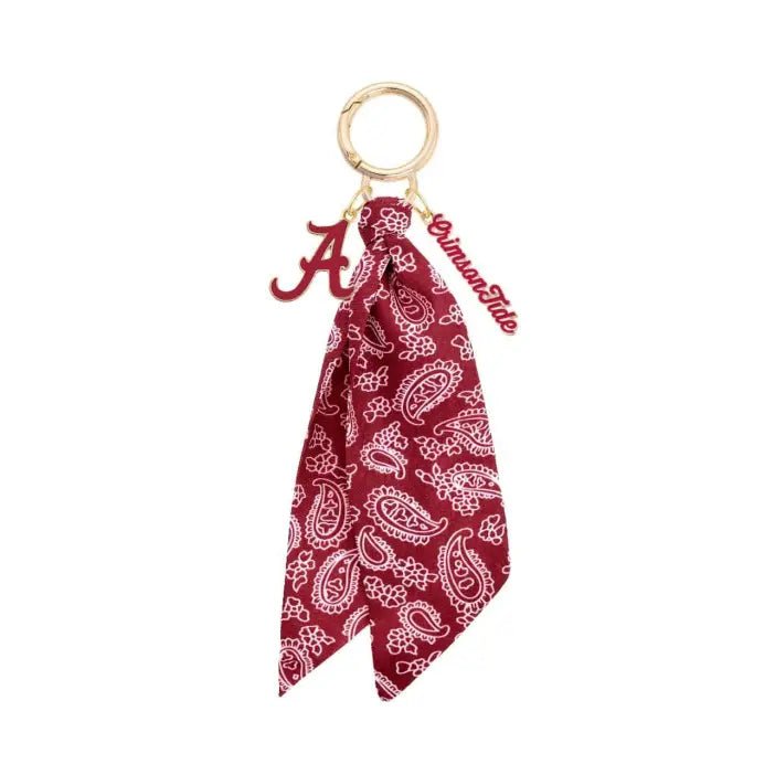 Bandana Bag Charm - Alabama