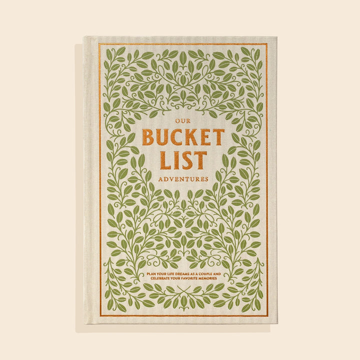 Our Bucket List Adventures: A Guided Journal For Couples