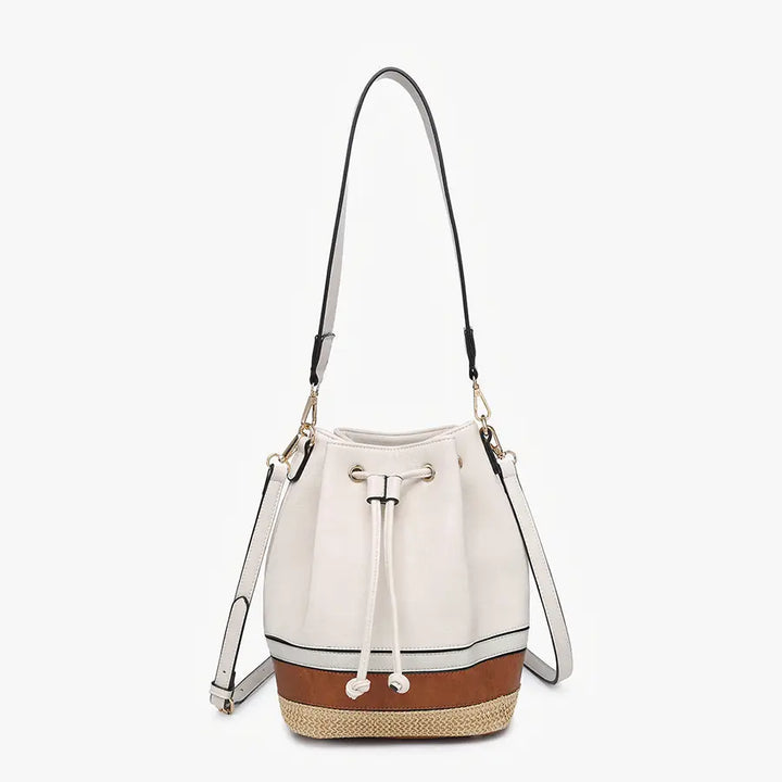 Tri-Color Bucket Bag