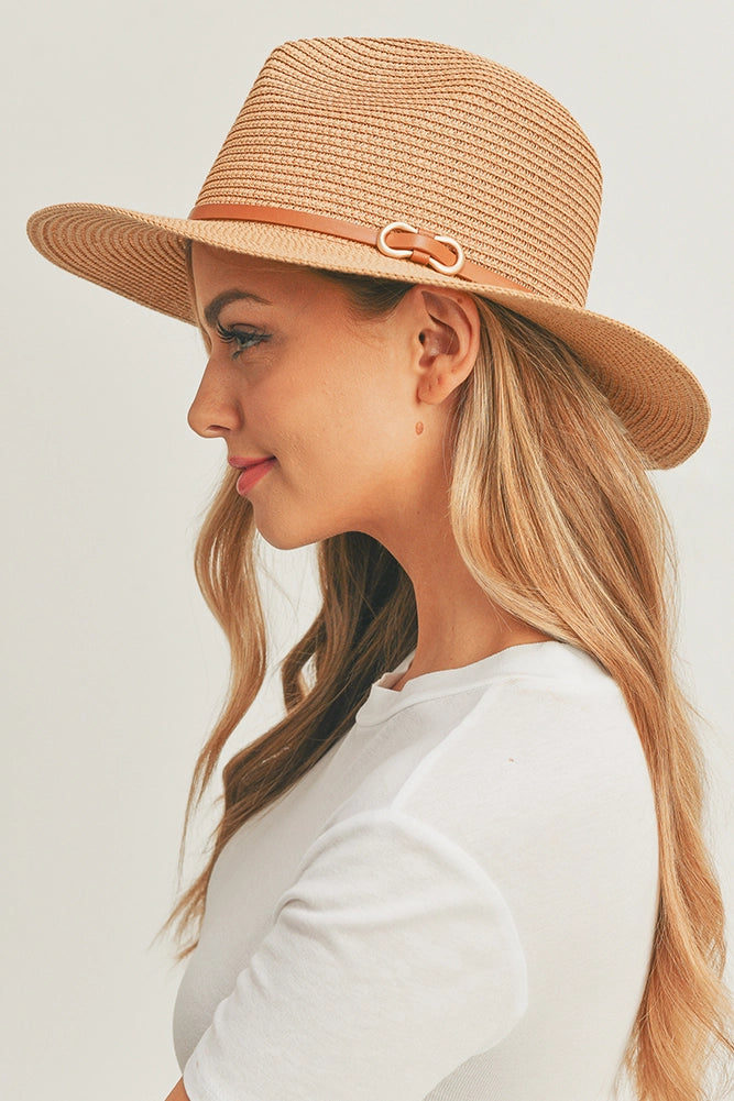 Hanna Panama Hat - Taupe