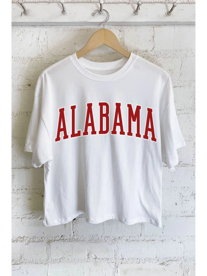 Alabama Tee - White