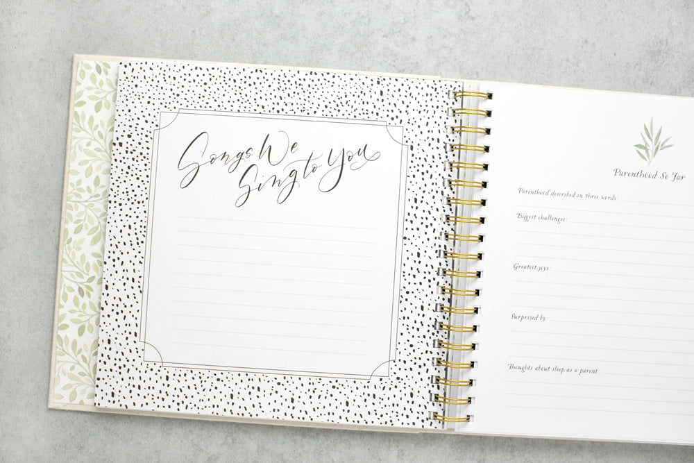 As You Grow: A Modern Memory Book For Baby