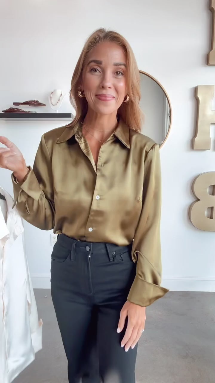 Steve Madden Mare Top - Fir Green