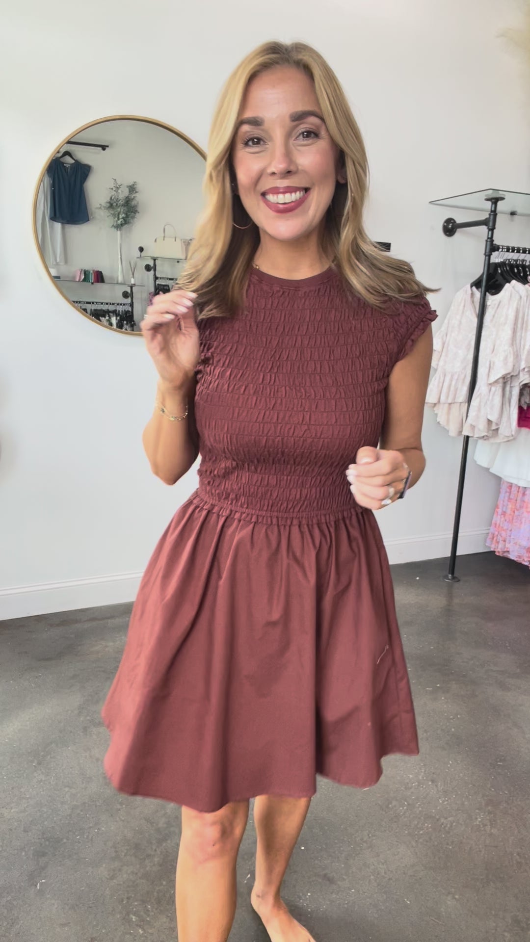 Steve Madden Sheffield Dress - Cinnamon
