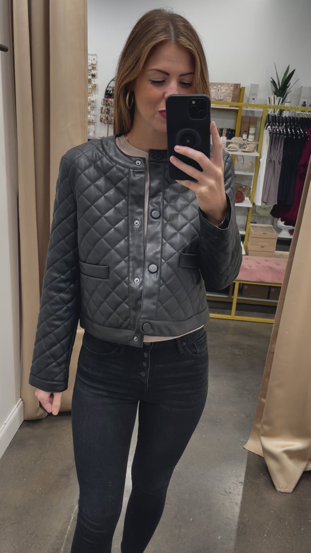 Steve Madden Martine Jacket - Black