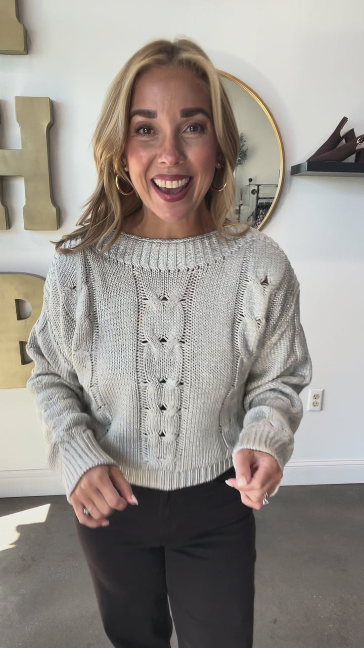 Steve Madden Debbi Sweater - Antique