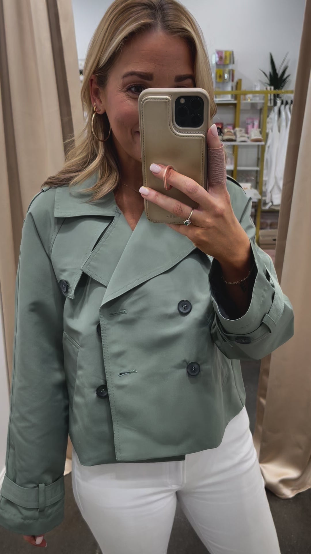 Steve Madden Sirrus Jacket - Basil