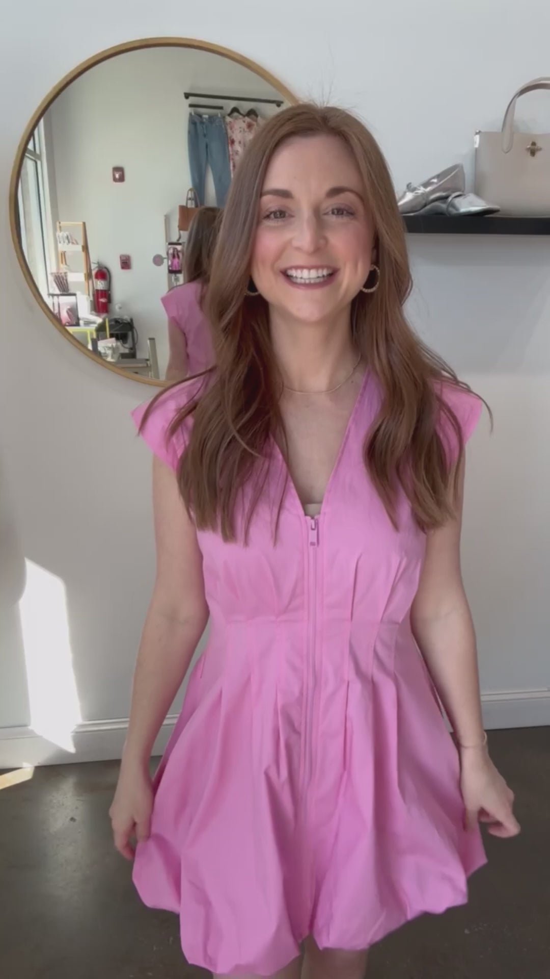 Steve Madden Gale Dress - Pink Taffy