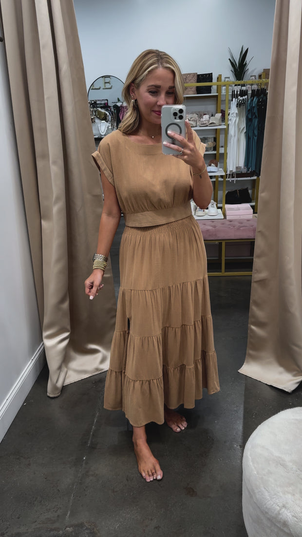 新品 babytoly / ivy skirt / Camel / 5-6y Ivy Skirt - New, select colors