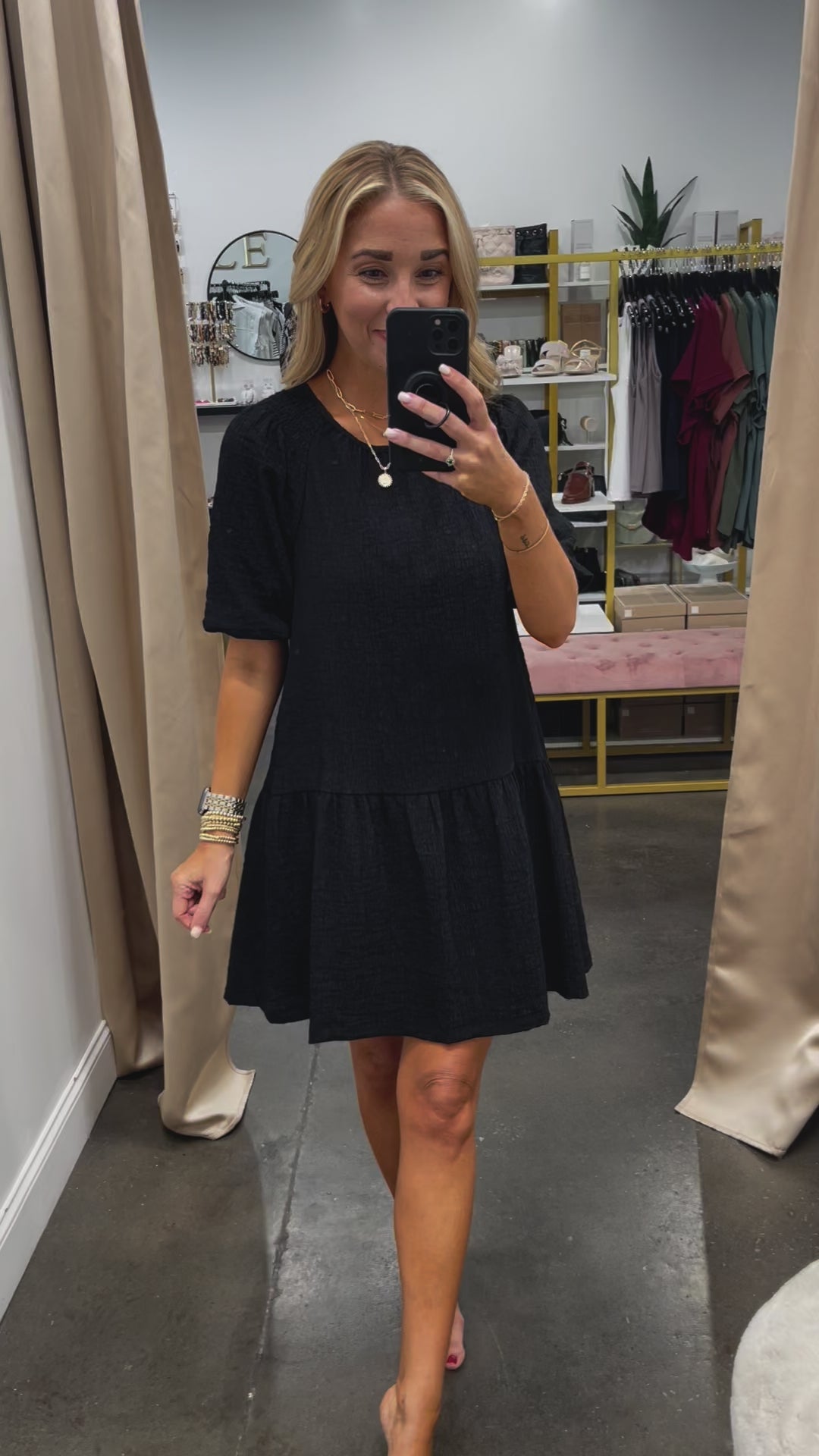 Steve Madden Abrah Dress - Black