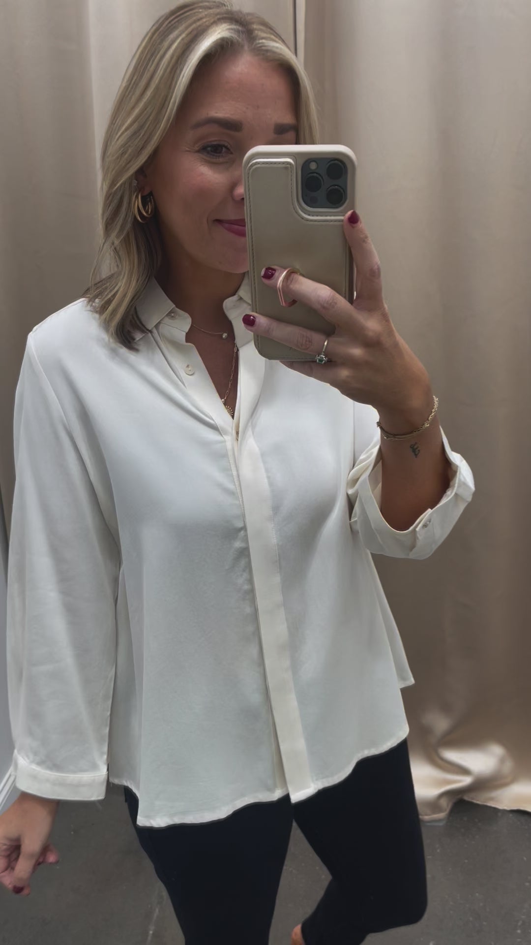 Tencel Collar Shirt - Soy