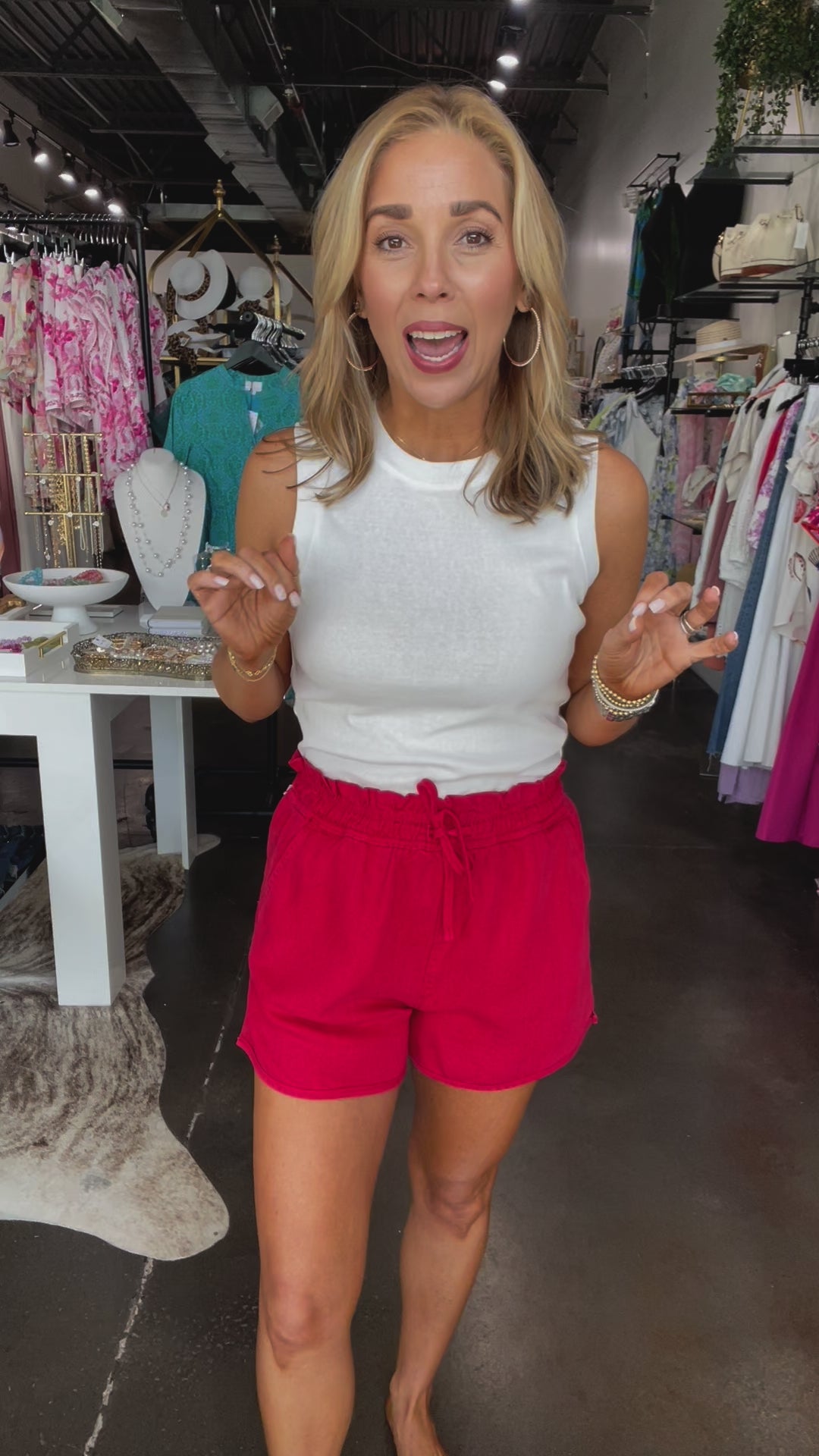 Dear John Krissy Shorts - Salsa