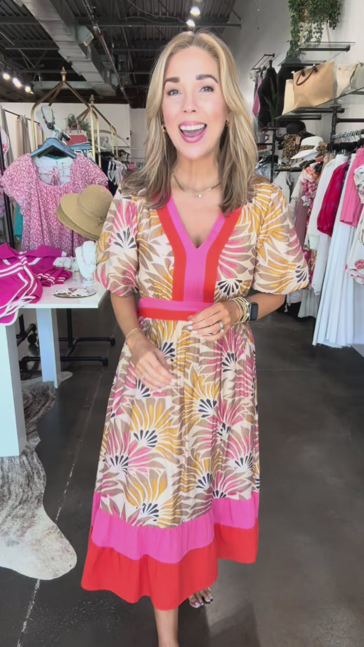 Floral Flowy Dress