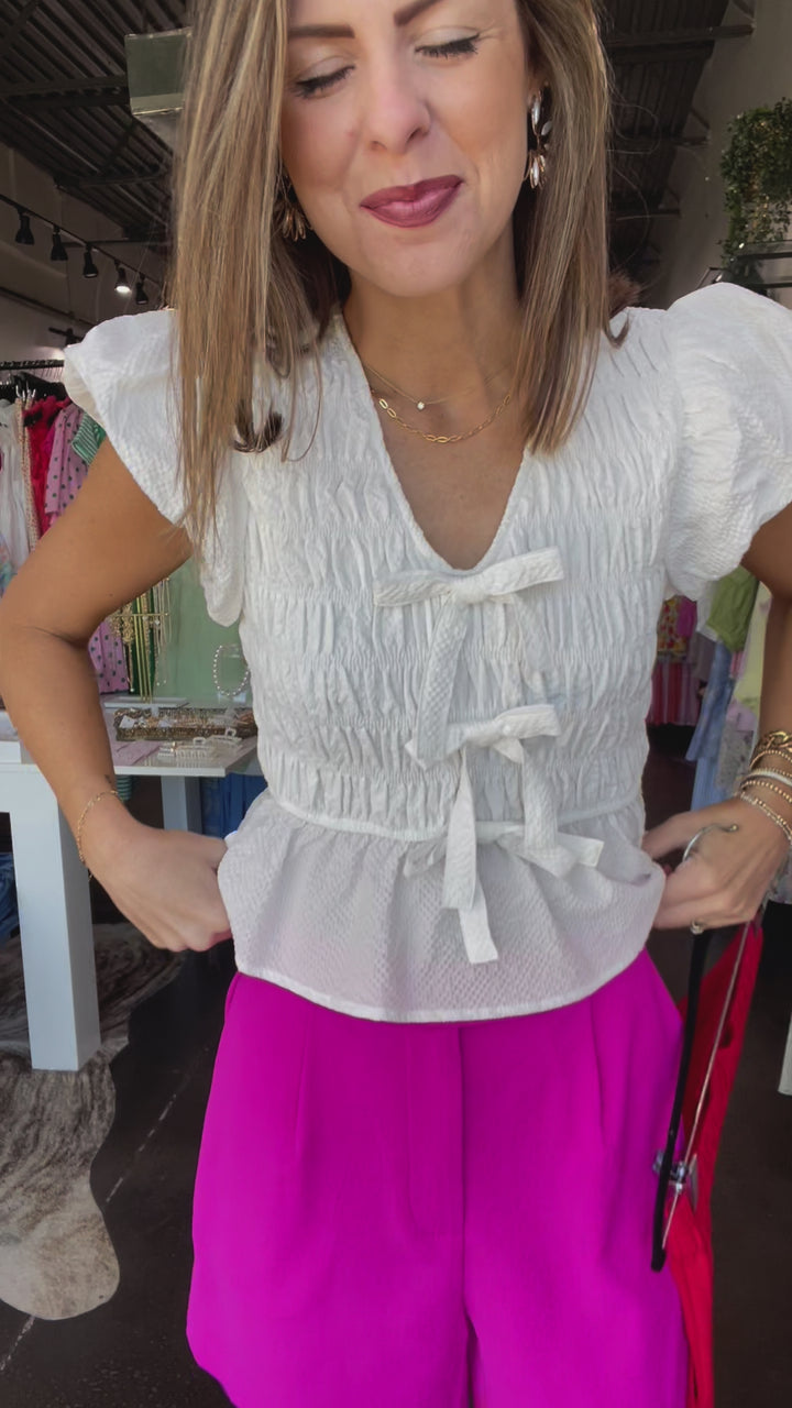 Dressy Shorts - Pink