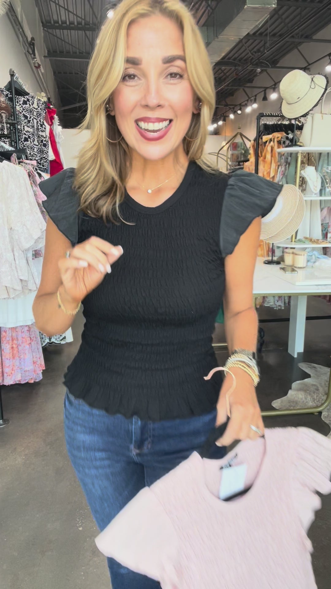 Steve Madden Cecilie Top - Black