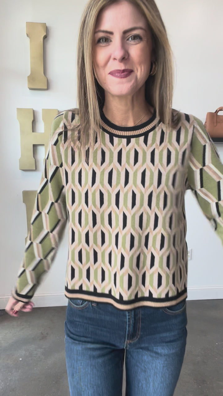 Patterned Sweater