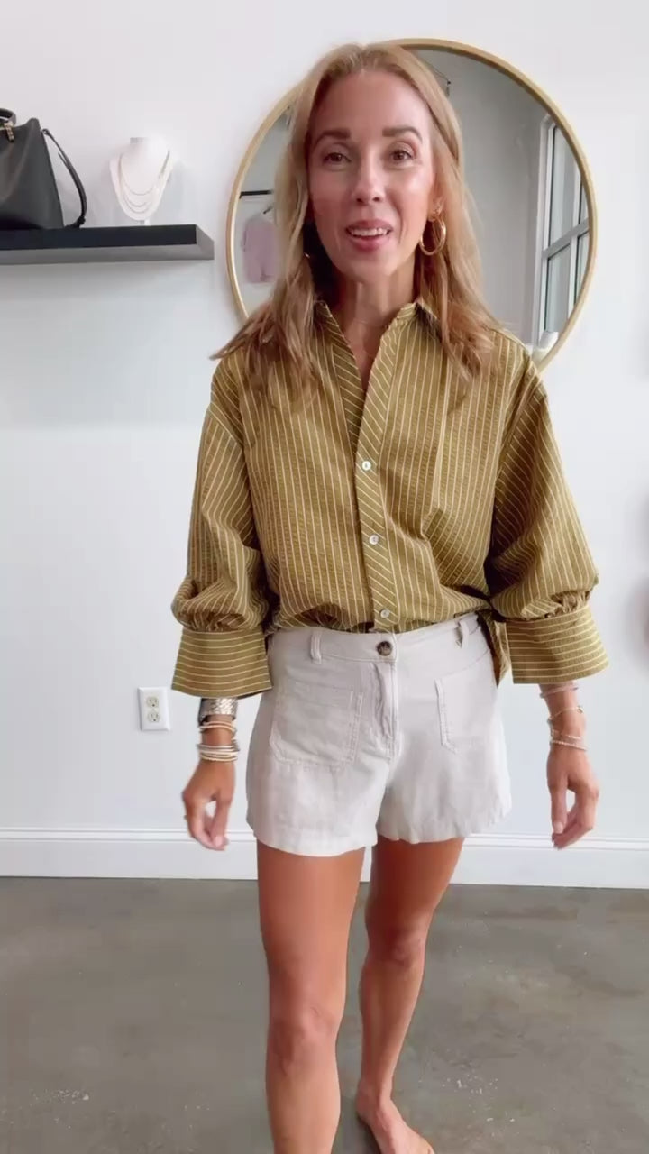 Dear John Carlisle Shorts - Stone