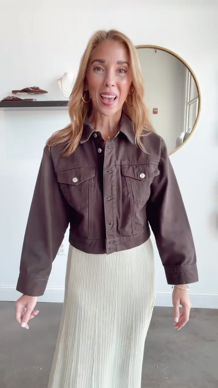 Steve Madden Dove Jacket - Espresso