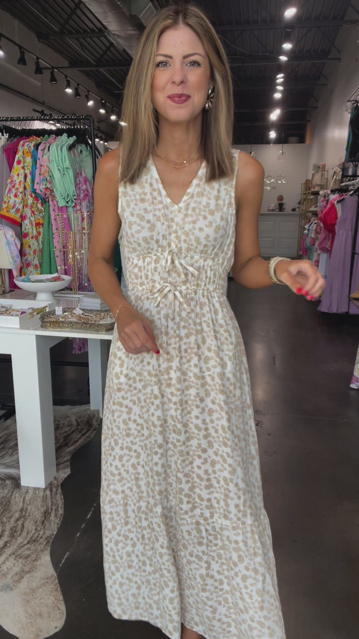 Floral Gauze Maxi Dress