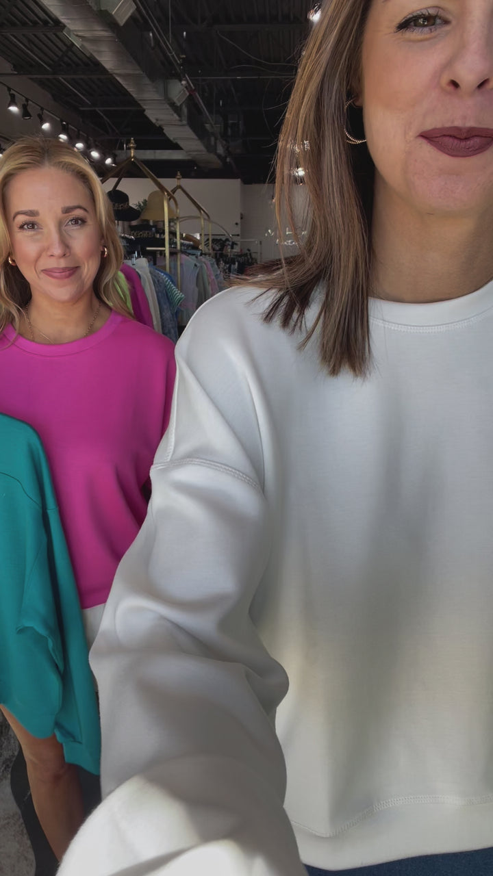 Scuba Sweatshirt - Lime