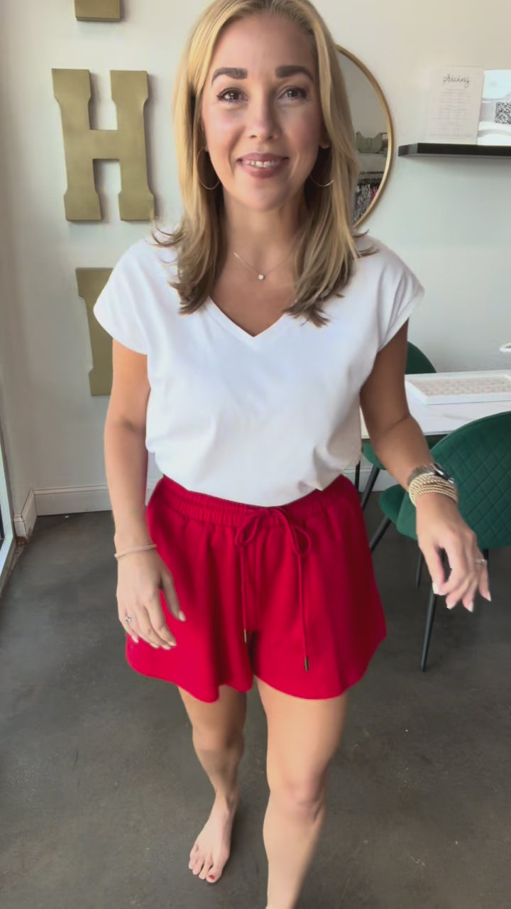 Scuba Shorts - Red