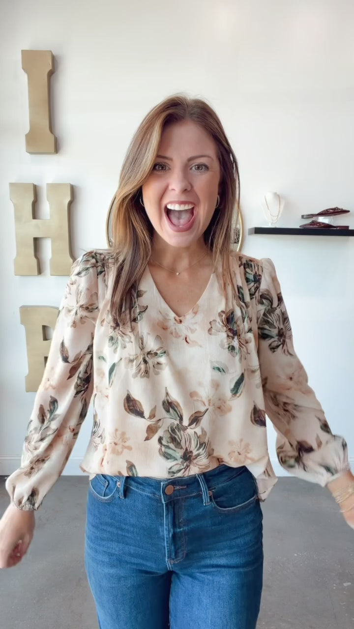 Floral Printed Blouse