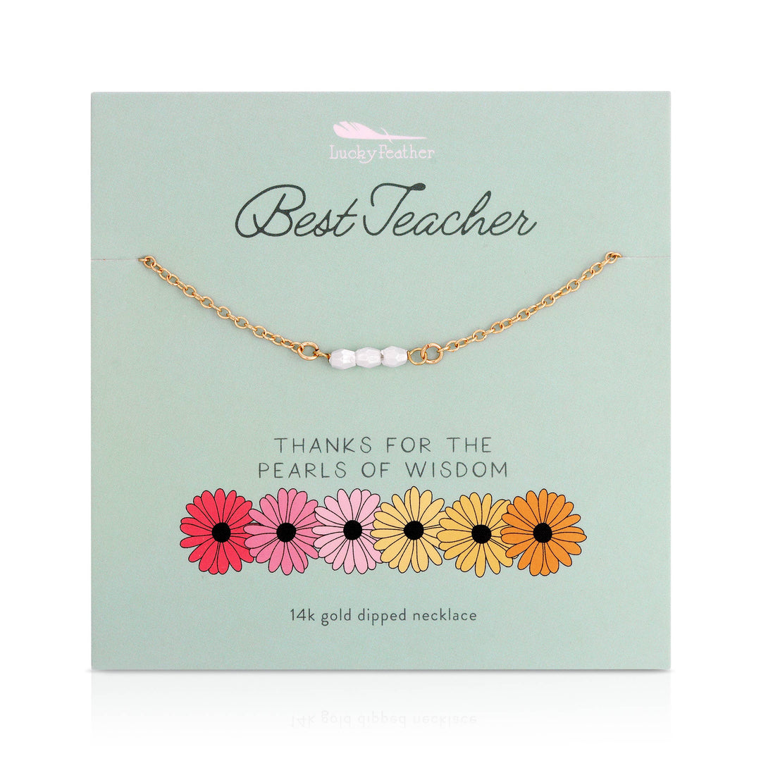 Celebration Necklace - Best Teacher